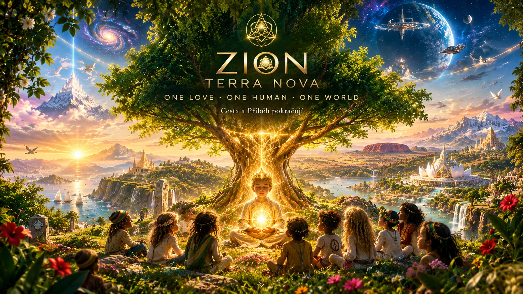 Strom života, Maitreya a cesta, která pokračuje — One Love · One Human · One World