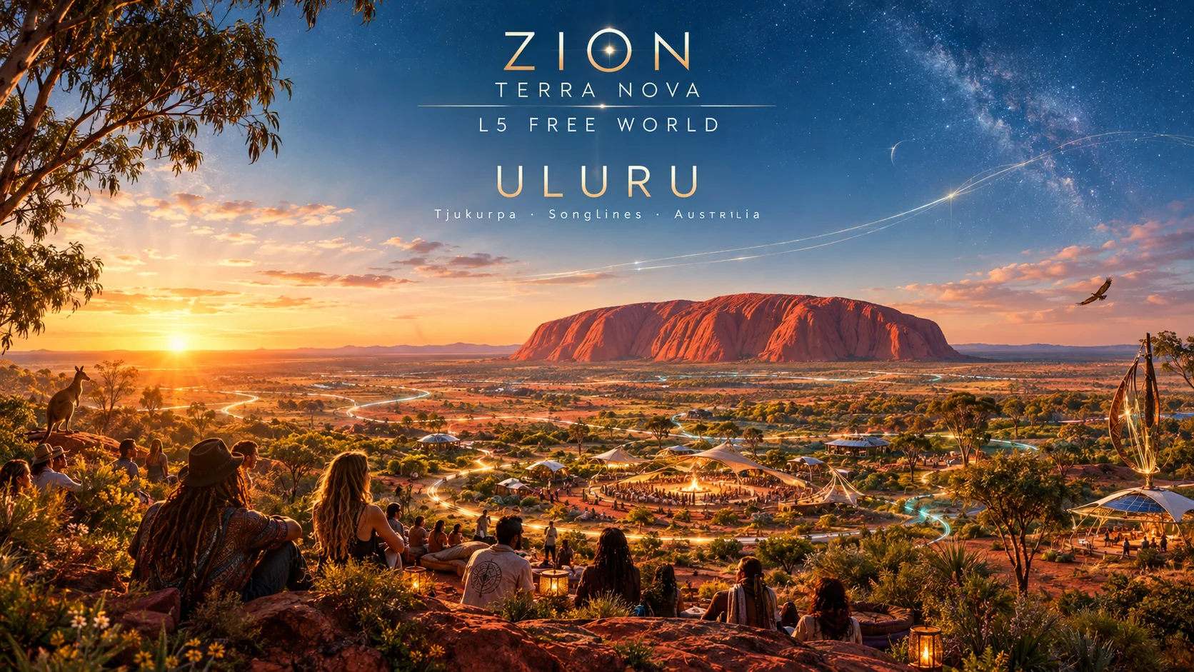 Uluru — poselství protinožců nad posvátným monolitem